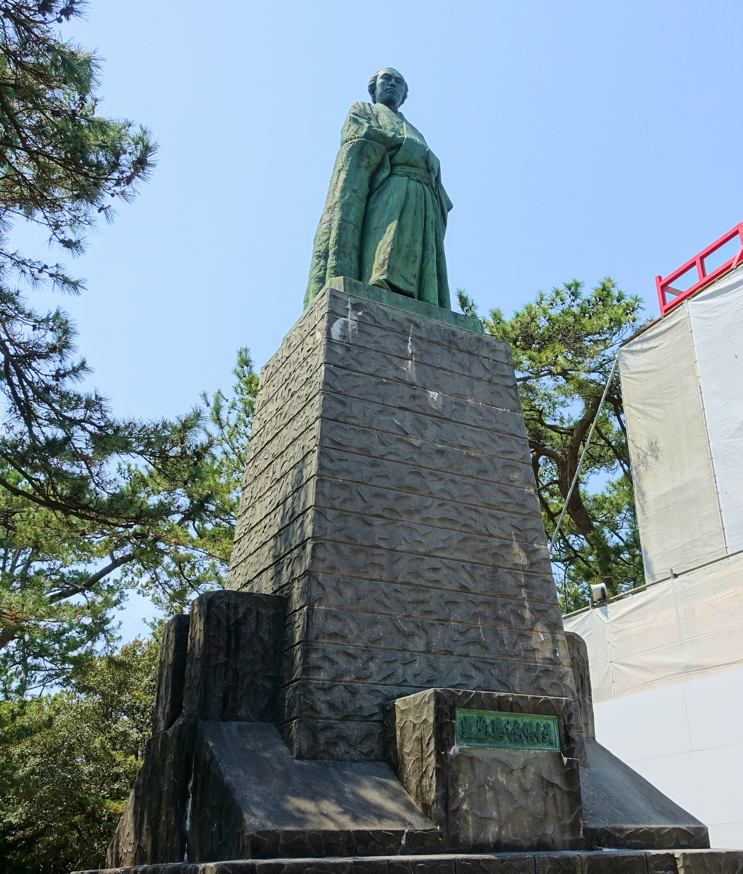 桂浜公園にある坂本龍馬像に会いに行ってみた ぷくぷく旅行記