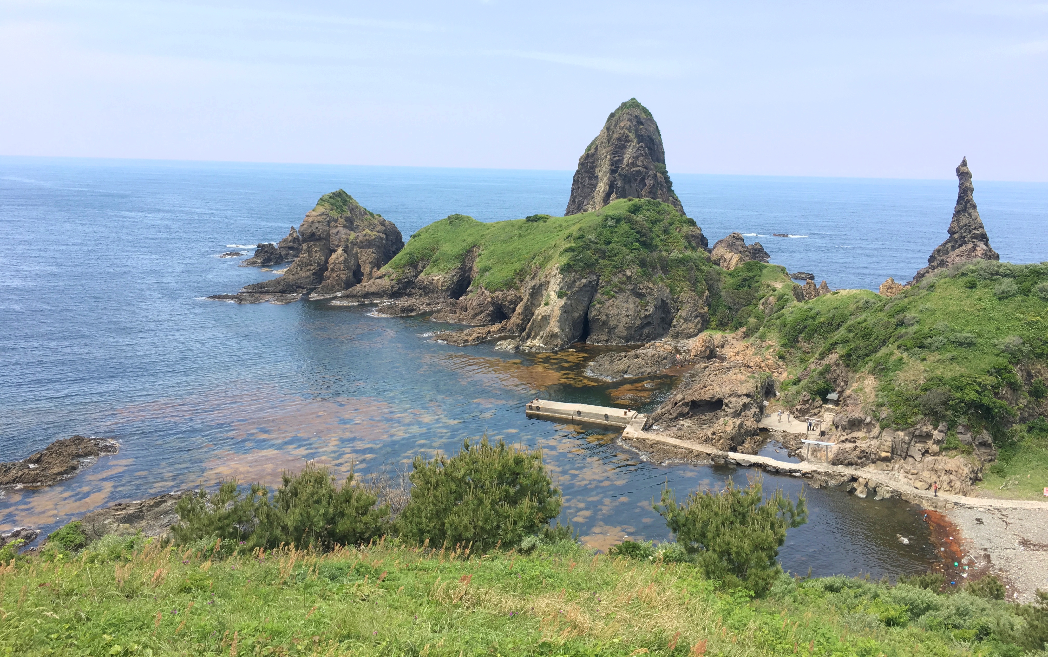 西ノ島の国賀海岸遊歩道を歩いて通天橋などを見て歩いてみた ぷくぷく旅行記